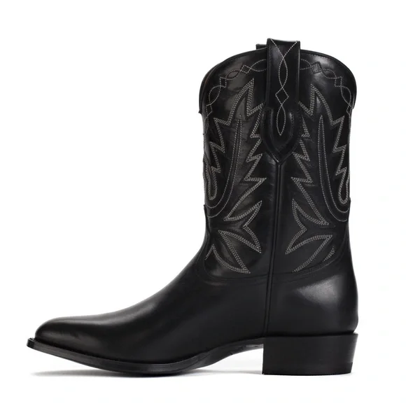 RANCH ROAD | Maverick Black Cowboy Boot - Picture 3 of 6